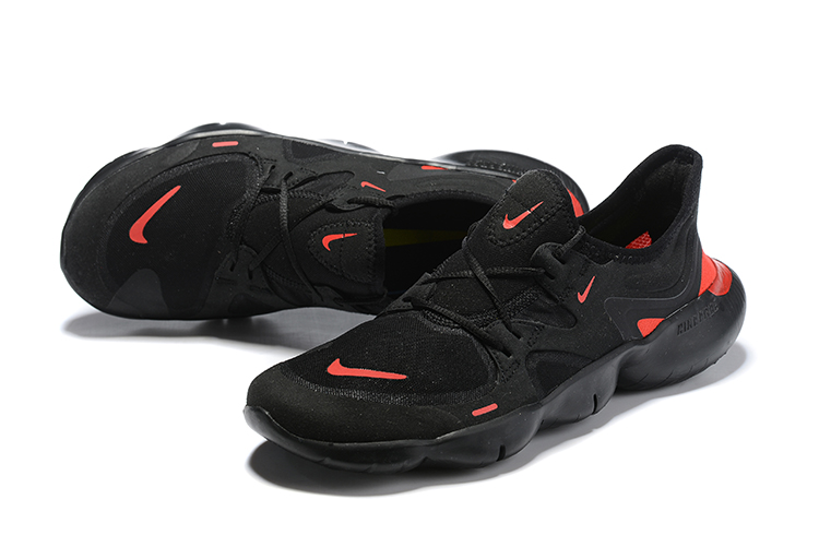 New Nike Freen Run 5.0 Black Red Running Shoes